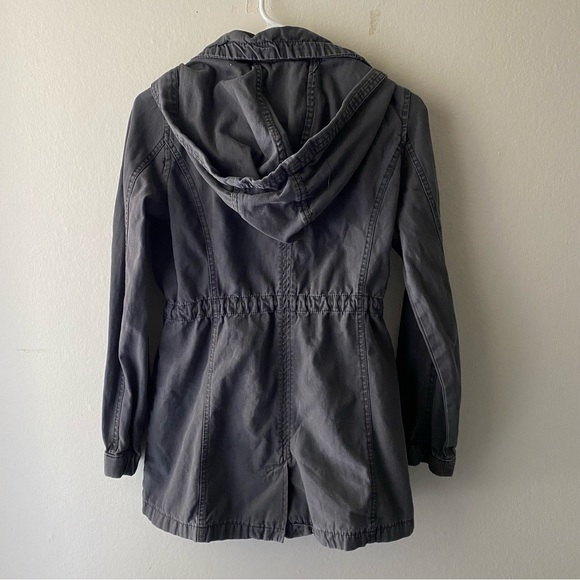 Dusty Blue Cargo Jacket - Picture 6 of 6